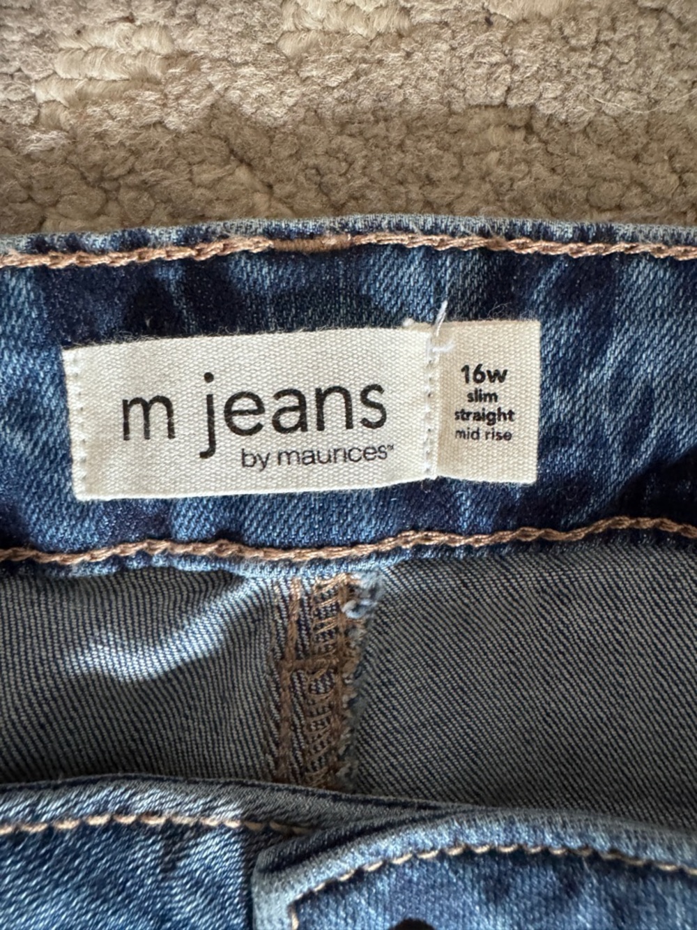 Maurices Slim Straight Jeans - Picture 2 of 4